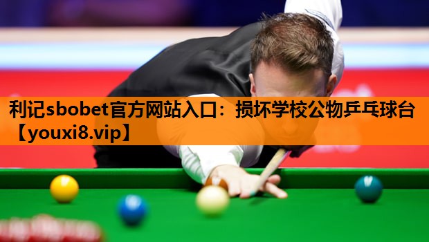损坏学校公物乒乓球台 损坏学校公物乒乓球台